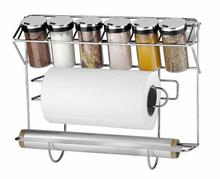 Pogo 3 in 1 Roll 'n' Foil Dispenser, Cutter, Spice Rack Holder