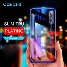 Soft Silicone Transparent Cover Cases For Huawei P10 P20 Lite Plus P20 Pro Ultra Slim Cover Case For Huawei P20 P10 TPU Shell