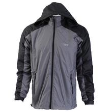 Moonstar Grey/Black Dual Tone Windcheater For Men-MS101