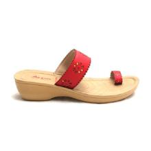 Milano Red Toe Loop Sandal for Women 1607-01