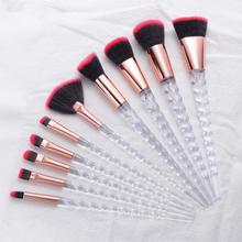 10pcs Unicorn Makeup Brushes Sets Maquiagem Foundation