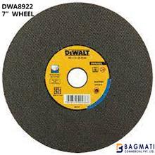 Dewalt 7" cutting wheel