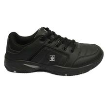 Black Lace Up Sport Shoes For Men