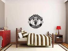 GGMU1 - Manchester United Club Logo Wall Sticker - 61cm*61cm - Black