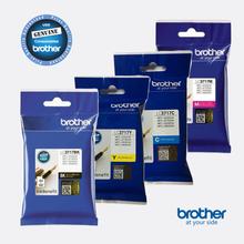 Brother LC- 3717C/M/Y/BK Ink Cartridge Black 550 Pages For MFC-J2330DW, MFC-J2730DW, MFC-J3530DW. MFC-J3930DW