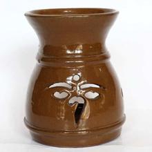 Buddha Eye Essence Oil Pot Decorative Vase - Brown