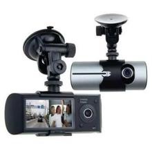 Dash Cam 2.7" TFT LCD HD Dual Camera Car DVR Black Box w/ GPS Tracker + G-Sensor