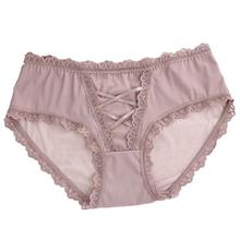 Women's underwear_new lace ice silk panties girls hips