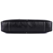 Hammonds Flycatcher Black Genuine Leather Bag For 13 inch Laptop