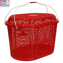 Bagmati Red Plastic Picnic Basket