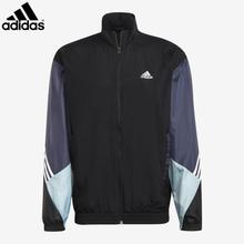 Adidas Black MTS Wov Fut Ret Track Suit For Men HE2230