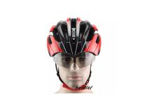 Bicycle Soldier Goggles Helmet Black/Red