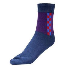 Happy Feet Pack of 6 Checked Socks - Buy 1 Get 1 Free (1009)
