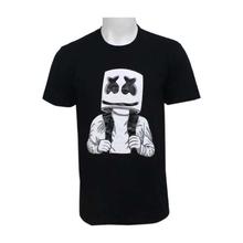 Black And White Mashmello Printed T-shirt For Men