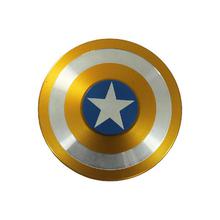 Yellow Captain America Shield Fidget Spinner