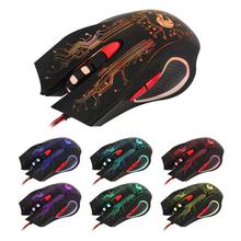 FashionieStore mouse 5500 DPI Optical USB Wired Gaming Mouse Mice For PC Laptop Computer