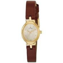 Titan Karishma Revive Champagne Dial Analog Watch For Women-2594YL01