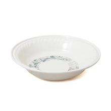 FLOWERWARE 6 Inch White Printed Melamine Bowl