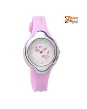 Zoop C2001PP03 White Dial Analog Watch For Girls