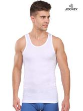 Jockey White Ultra Soft Vest For Men - IC13