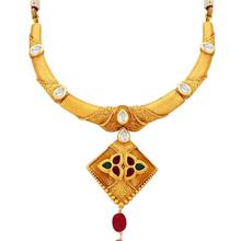 Sukkhi Cluster Gold Plated Necklace Set For Women