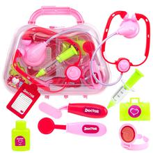 8Pcs Set Child Medical Kit Doctor Toys For Girls kids Role Play Game