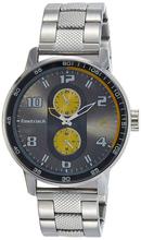 3159SM02 Casual Grey Dial Analog Watch For Men - Silver