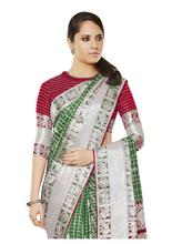 Stylee Lifestyle Green Banarasi Silk Jacquard Saree -1993