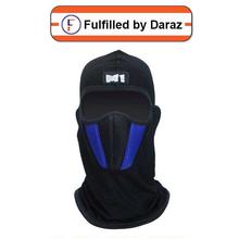 Black/Blue M1 Ninja Full Face Mask with Air Filter