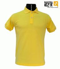 BASTRA Yellow Polo T-Shirt