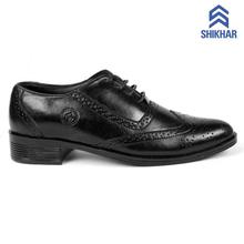 Shikhar Shoes Wingtop Formal Shoes For Men (2901)- Black