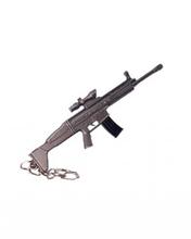 PUBG GREY SCAR-L Battleground Metal Keychain & Keyring