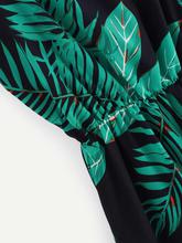 Tropical Print Cami Dress