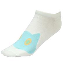 Happy Feet Pack of 6 Pairs of Cat Eye Loafer Socks for Ladies (2007)