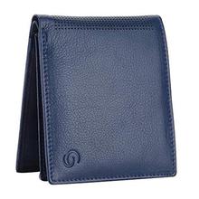 GETOREE Florence Leather Blue RFID Protected Genuine High