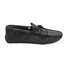 Dark Grey Loafer Shoes For Men