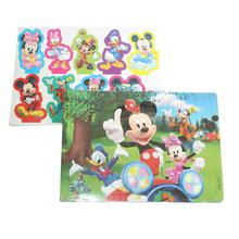 Multicolored Mickey Mouse Jigsaw Puzzle With Stickers For Kids