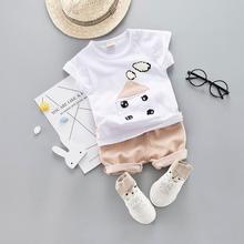 Cute Kid Baby Boy Cartoon House T-shirt Summer Clothing