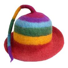 Multicolored Woolen Hat For Men