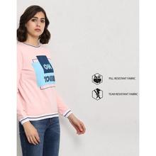 Full Sleeve Printed Women Sweatshirt