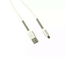 Moxom CC-12 2.4A Fast Charging Spring USB Data Cable - White