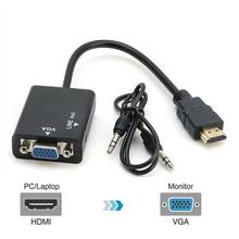 HDMI Male To VGA With Audio HD Video Cable Converter