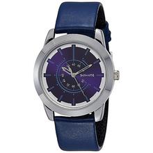 Sonata Purple Dial Analog Watch For Men - 7924SL08
