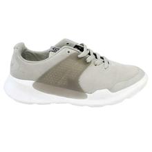 Shikhar Shoes Light Grey Mesh Sports Shoes For Men - 6108