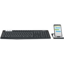 LOGITECH K375s Multi-Device Wireless Bluetooth Keyboard- Black