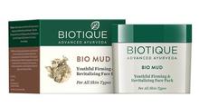 BIOTIQUE BIO MUD YOUTHFUL FIRMING & REVITALIZING FACE PACK 75GM