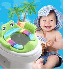 NepLiving Baby Toilet Child Safety Seat With Armrest Girl Boy Trainer Comfortable Portable Multifunction Training Toilet Seat Cushion Car