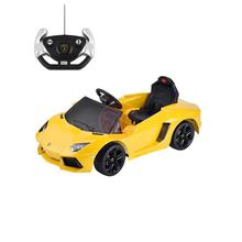 RASTAR Lamborghini Aventador LP700-4 Electric RC Ride on Toy (Orange 81700)