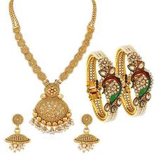 Sukkhi Gold Plated Jewellery Set for Women