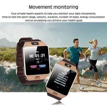 DZ09 Smart Watch Bluetooth For Android And IOS With Sim Card Slot(Black)